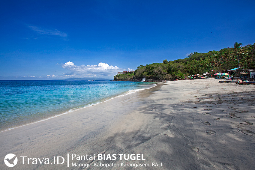 Pasir Putih di Pantai Bias Tugel Bali